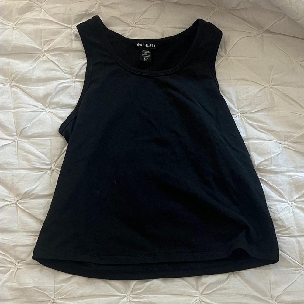 Athleta Women's Classic Black Tank Top